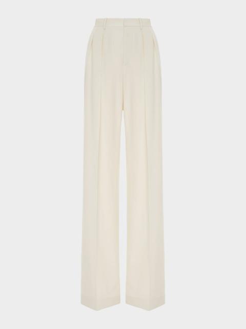 Ralph Lauren Jody Wool Gabardine Pants