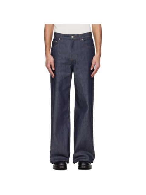 A.P.C. Navy Clyde Jeans