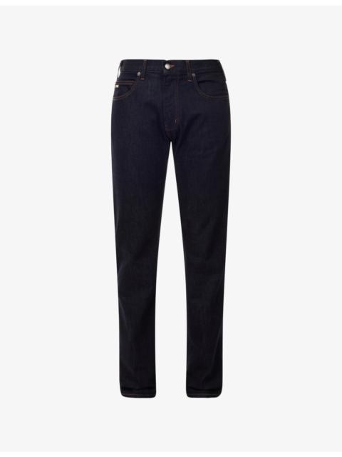 EMPORIO ARMANI J45 Regular-Fit Stretch-Denim Jeans