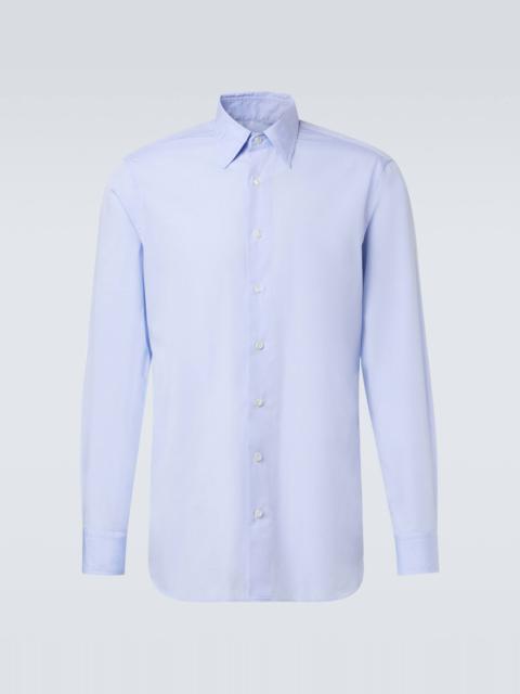 LARDINI Cotton poplin shirt