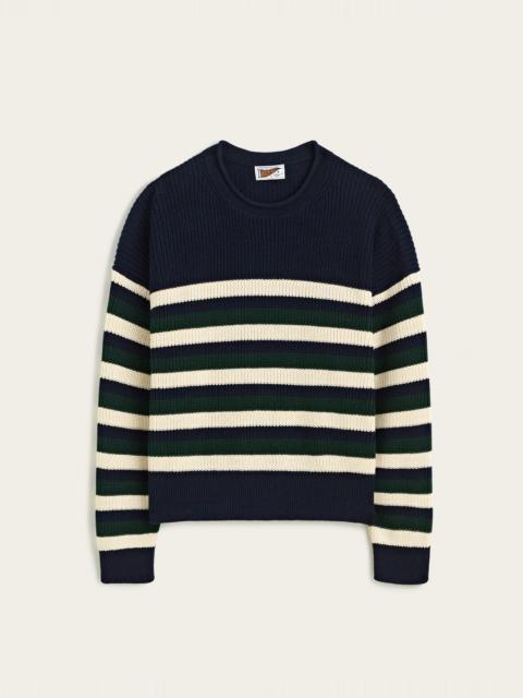 Madewell The Arden Crewneck Sweater in 100% Cotton