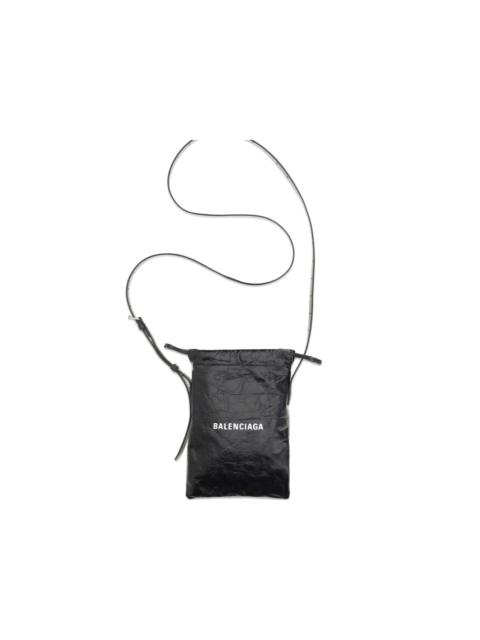 Shopper phone holder