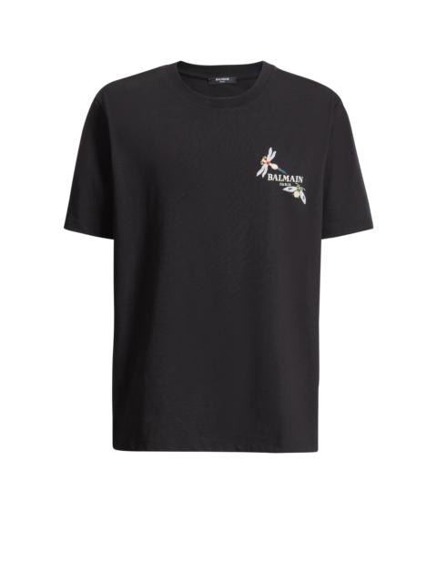 Balmain Embroidered Balmain Insect T-shirt