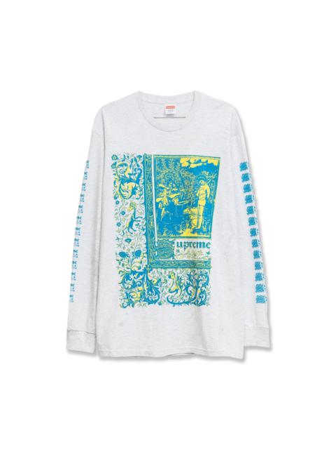 Supreme Grey Long Sleeves T-Shirt