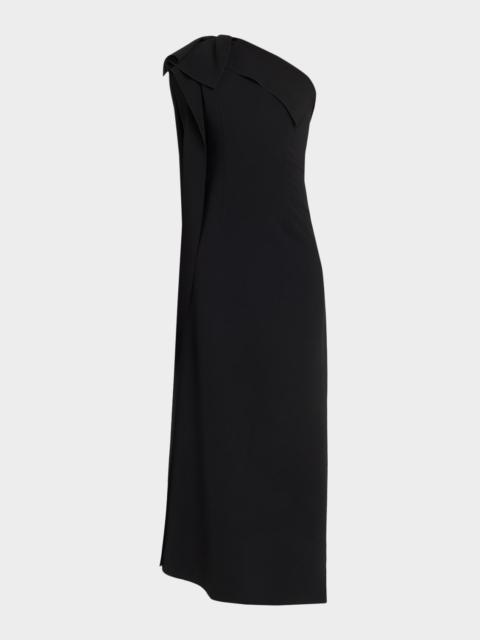 FFORME Andie Asymmetric Column Gown