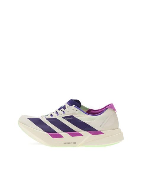adidas Adizero Adios Pro 4 stripe sneakers