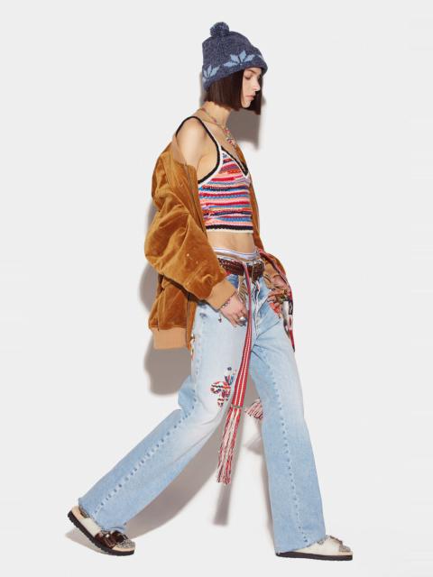 DSQUARED2 HIPPY WASH ROADIE JEANS