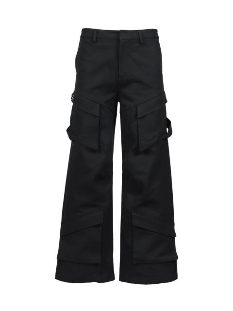 HELIOT EMIL™ CELLULAE CARGO TROUSERS / BLACK