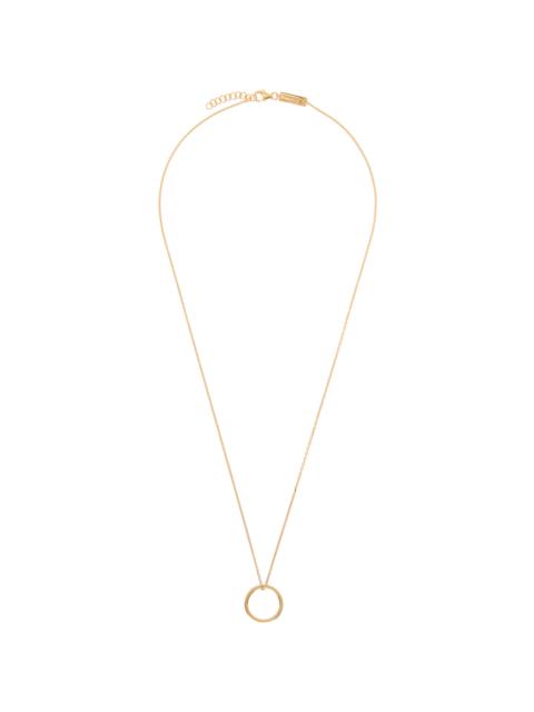 Maison Margiela Logo Reference Ring Necklace