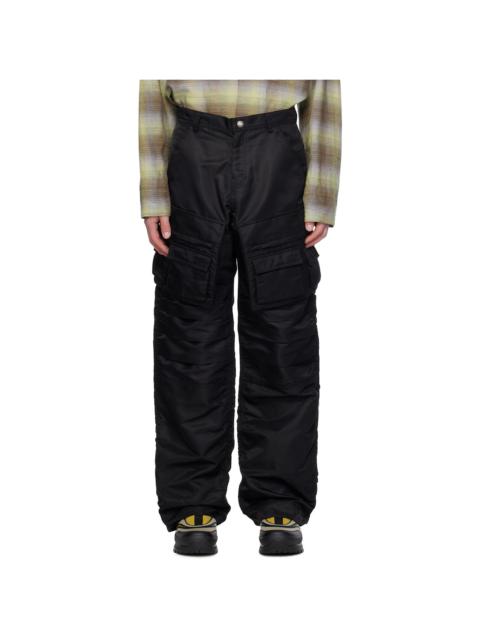 Andersson Bell Black Pocket Cargo Pants