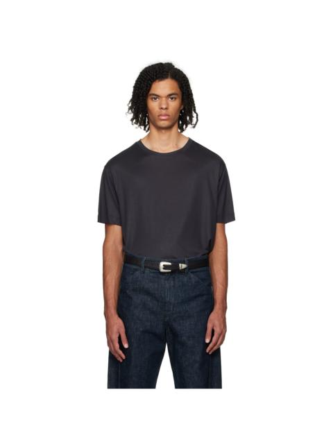 Lemaire Gray Short Sleeve T-shirt