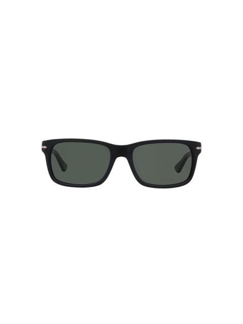 Persol PO3048S polarised-lenses rectangle-frame sunglasses
