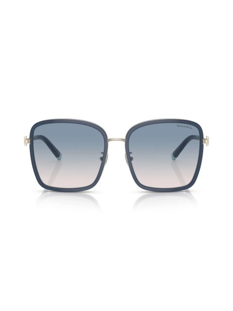 59mm Gradient Square Sunglasses