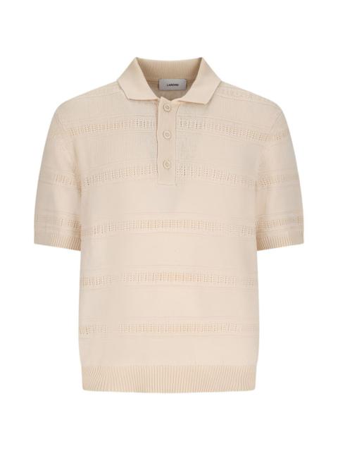 LARDINI knit polo shirt