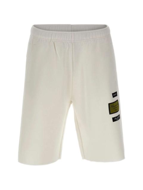 MM6 Maison Margiela logo-patch track shorts