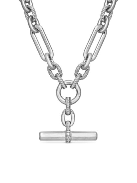 DAVID YURMAN Women's Lexington Chain Necklace in Sterling Silver - Diamond