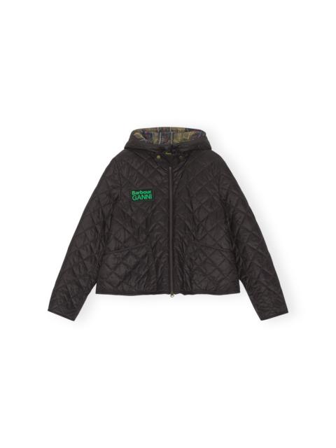 GANNI GANNI X BARBOUR REVERSIBLE LIDDESDALE JACKET