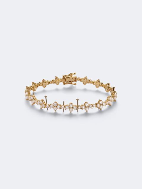 ANITA KO Vivi 18kt gold tennis bracelet with diamonds
