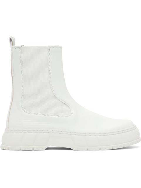 VIRÓN White 1997 Chelsea Boots