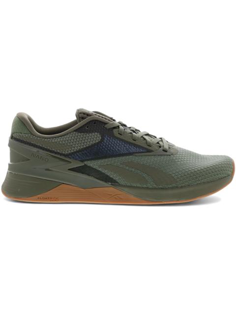 Reebok Nano X3 Hunter Green Gum