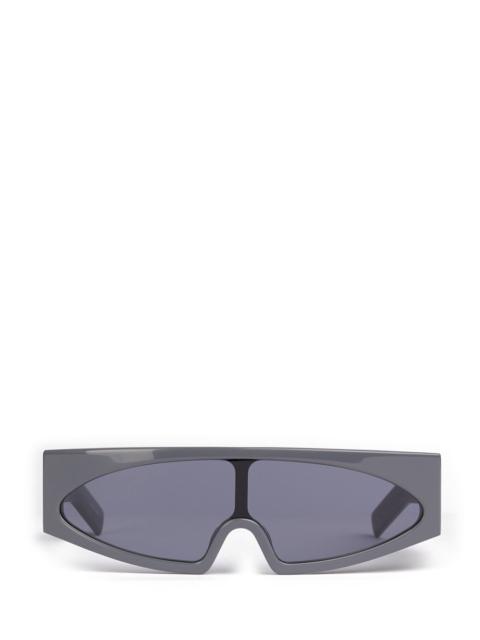 Rick Owens Grey & Black Kiss Sunglasses