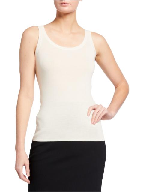 AKRIS Knitted Wool Tank