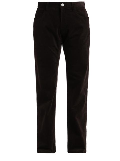 GIORGIO ARMANI Men's 5-Pocket Corduroy Pants - Brown