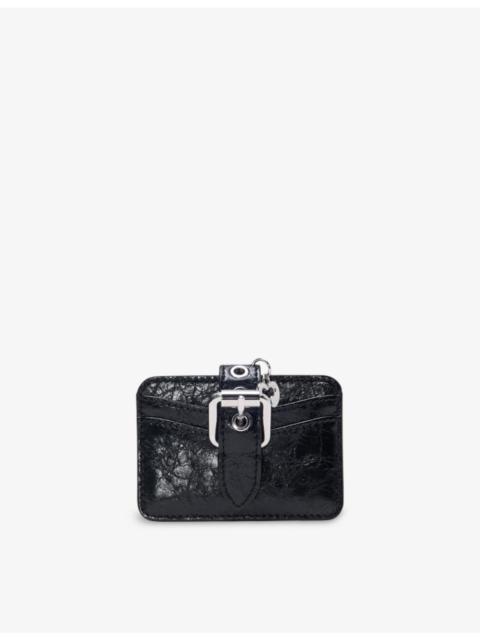 maje Miss M Leather Card Holder