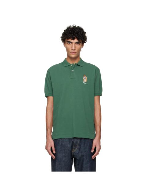 Polo Ralph Lauren Green Original-Fit 'Polo Bear' Polo