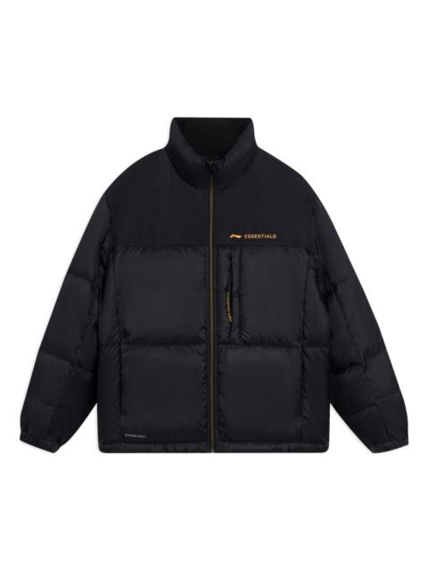 Li-Ning Li-Ning Essential Logo Down Jacket 'Black' AYMS205-1