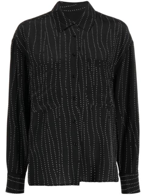 IRO Zefiro stud-embellished shirt