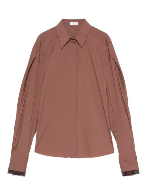 Brunello Cucinelli long-sleeve layered shirt