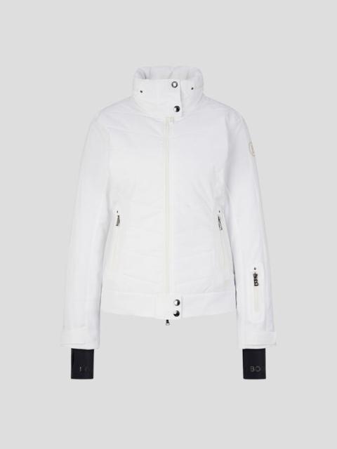 Macy ski jacket in White