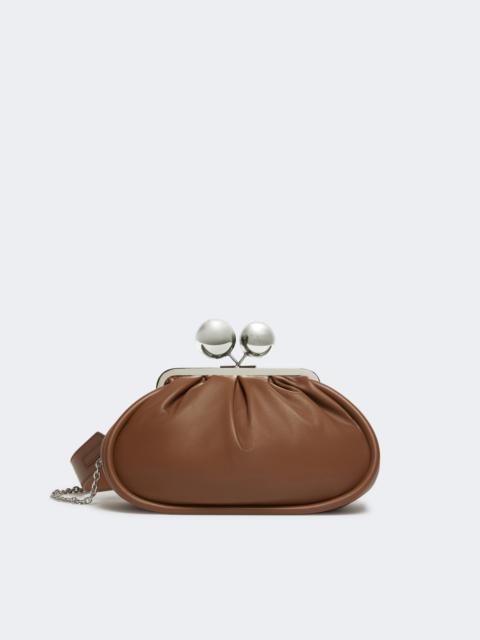 WEEKEND Max Mara MILVANEW Medium sheepskin Pasticcino Bag - TOBACCO