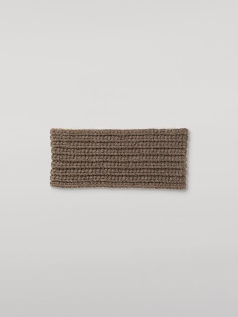 Johnstons of Elgin Whittle Brown Cashmere Headband