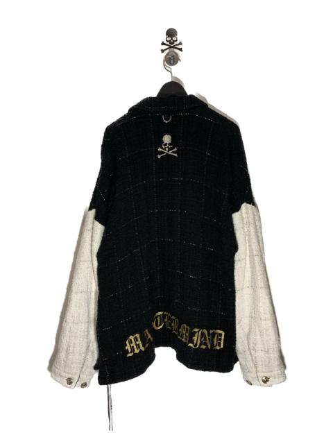 mastermind JAPAN mastermind Japan Gold Thread Embroidery Cotton Linen Silk Blend Jacket