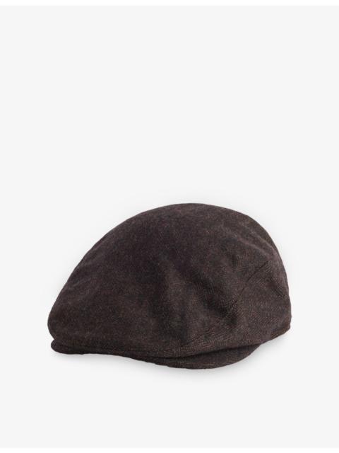 Barbour Barlow Wool-Blend Flat Cap