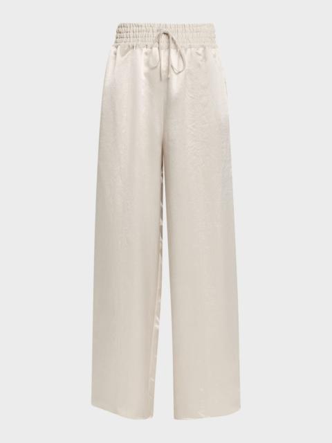 MARIA McMANUS Drawstring Wide-Leg Basketball Trousers