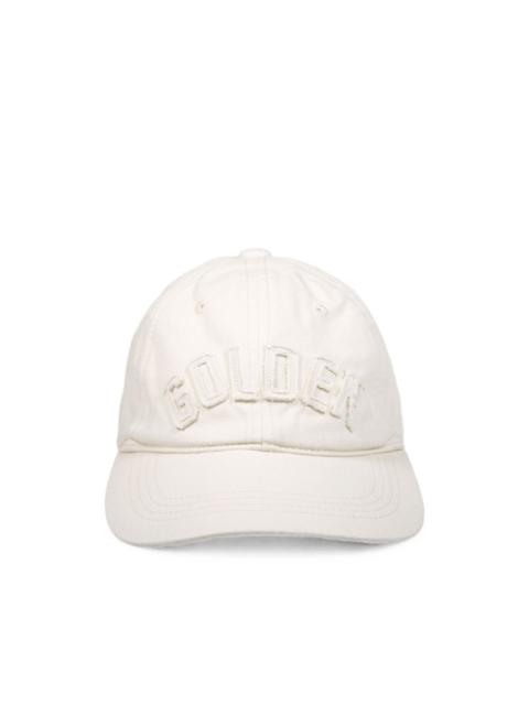 Golden Goose logo-patch star-stud baseball cap