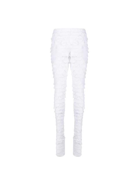 Comme Des Garçons layered skinny leggings