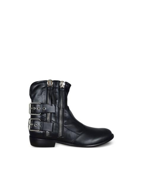 Giuseppe Zanotti buckle-strap zipped boots