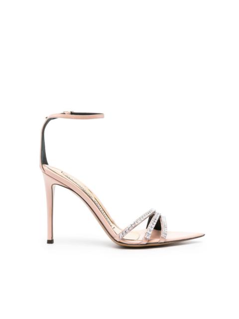 ALEXANDRE VAUTHIER Metafisico 110mm embellished leather sandals