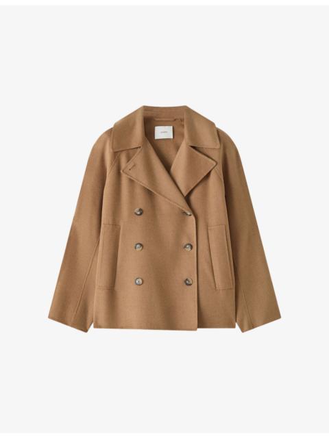 JOSEPH Apollo Double-Breasted Wool-Blend Jacket