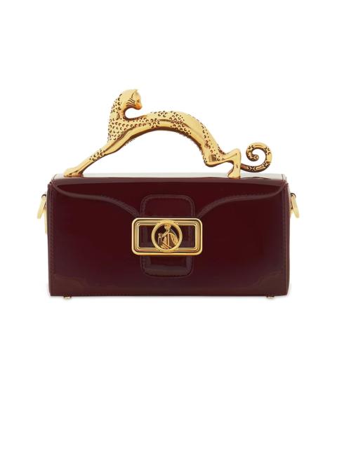 Lanvin Women's Pencil Cat Nano Patent Leather Crossbody Bag - Bacchus