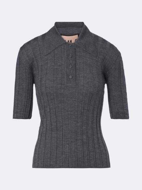 Plan C Wool polo sweater