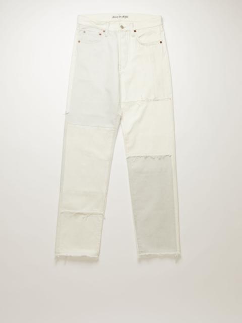Acne Studios Recrafted classic fit jeans cold grey