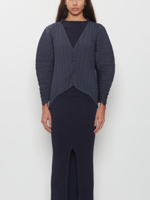 ISSEY MIYAKE Unflurling Pleats Cardigan