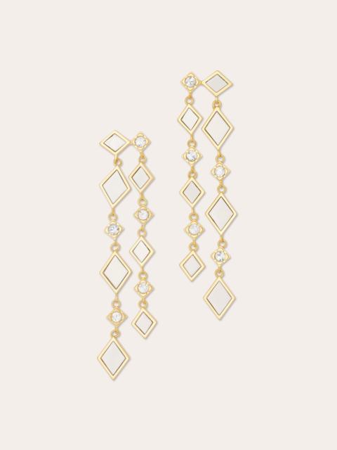 RAMY BROOK Eliza Layered Statement Earrings