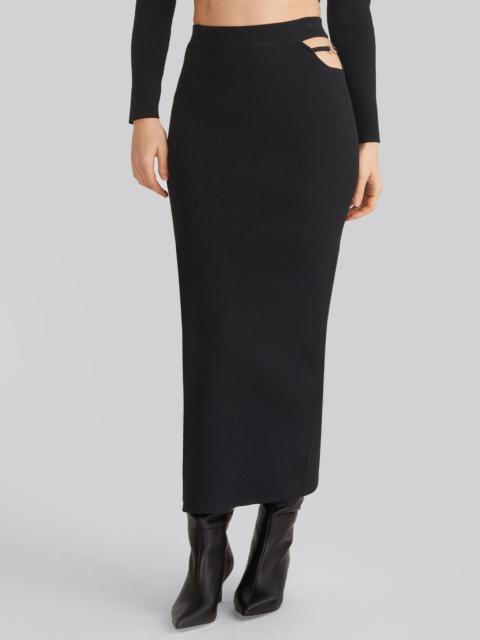 525 america Alisha: Buckle Cutout Maxi Skirt