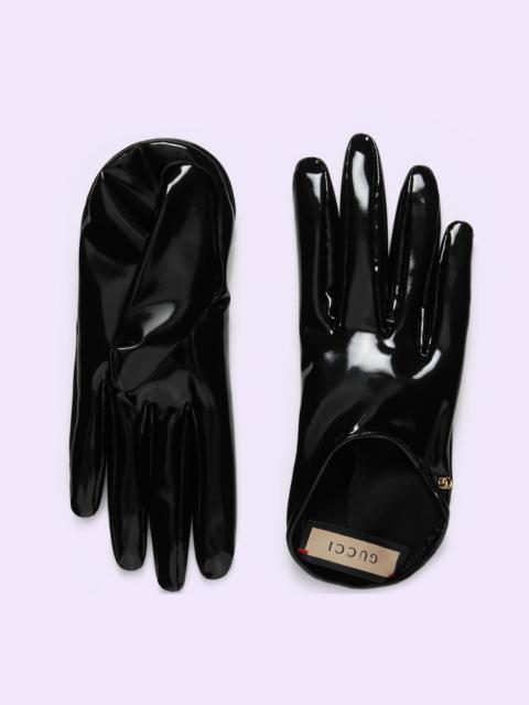 GUCCI Shiny lycra gloves